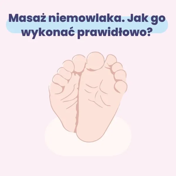 Masaż brzuszka noworodka