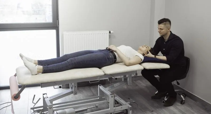 Sesja terapii kraniosakralnej